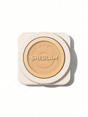 SHEGLAM compact front view showing sleek design and portability benefit
