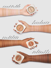 SHEGLAM compact in hand showing compact size and travel-friendly benefit