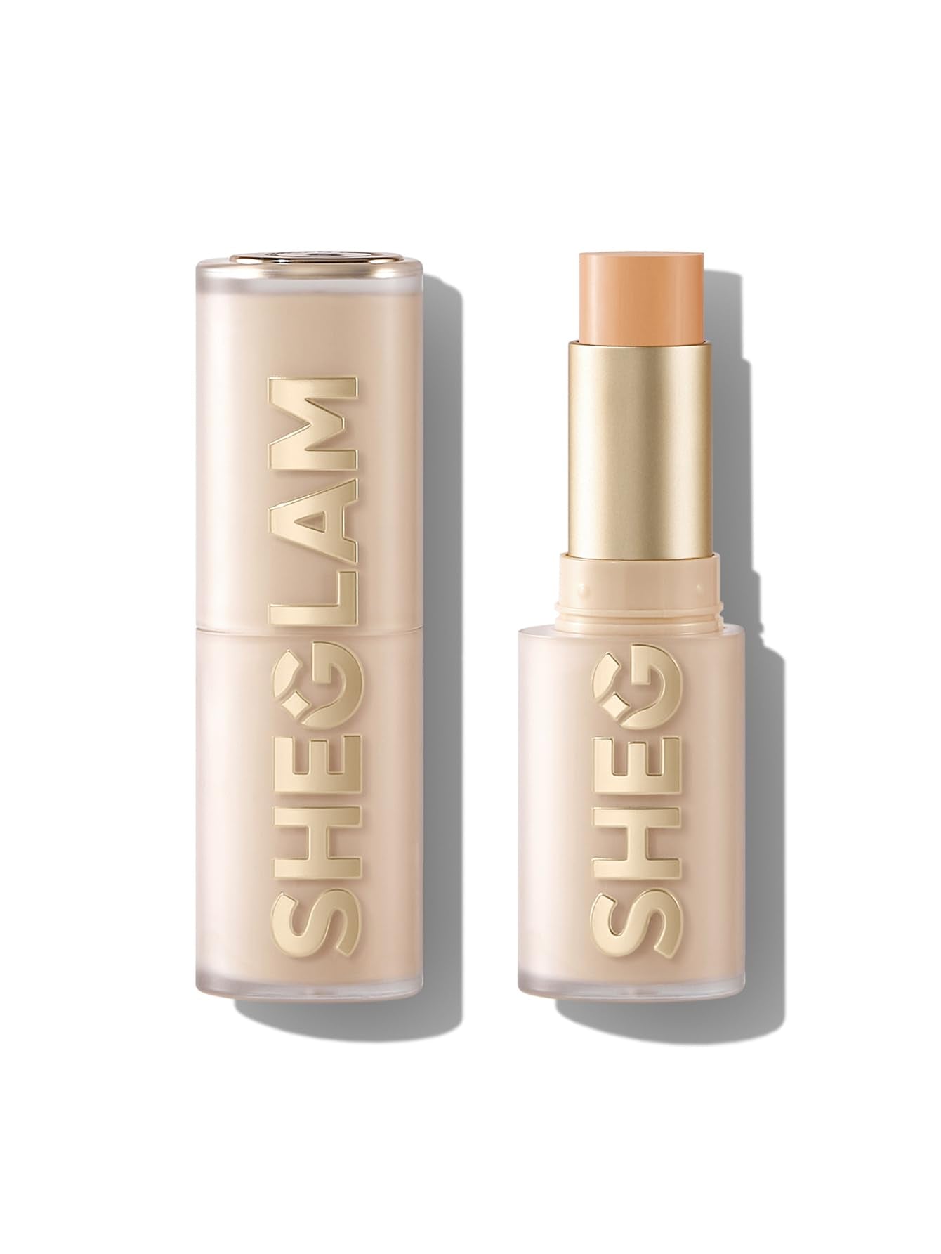 SHEGLAM front packaging showing stick and brand for easy identification
