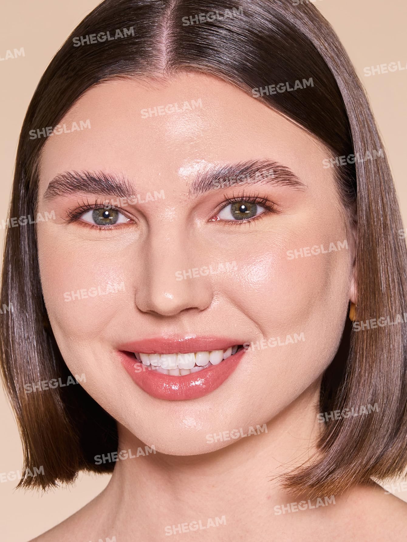 SHEGLAM swiped on arm demonstrates porcelain shade coverage and true color
