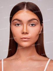 SHEGLAM close-up creamy texture blended on skin, smooth finish benefit