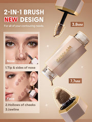 SHEGLAM sponge applicator detail for seamless blending and quick diffusion