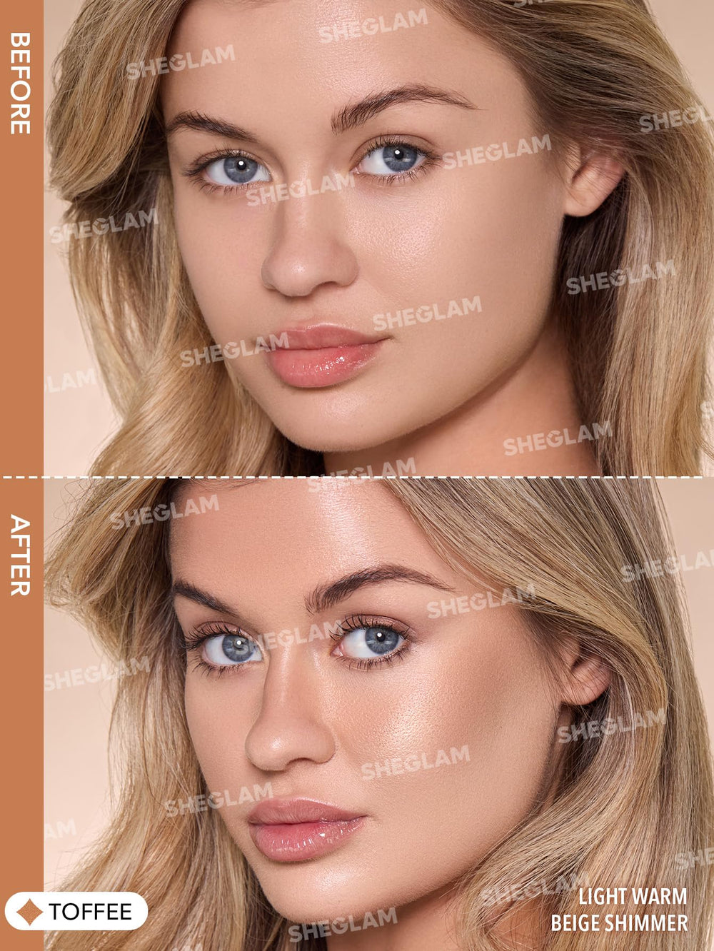 SHEGLAM sponge-tip applicator close-up for precise, mess-free placement