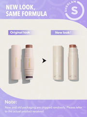 SHEGLAM stick inside a makeup bag for on-the-go touch-ups