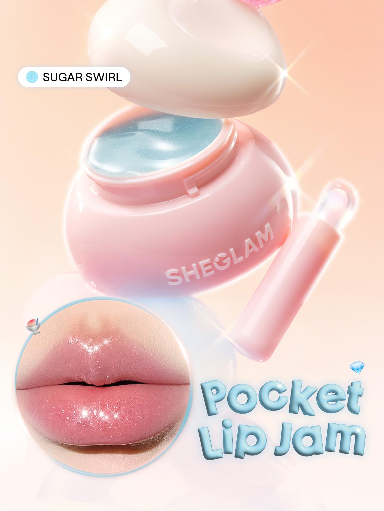 SHEGLAM open applicator demonstrating smooth, easy application