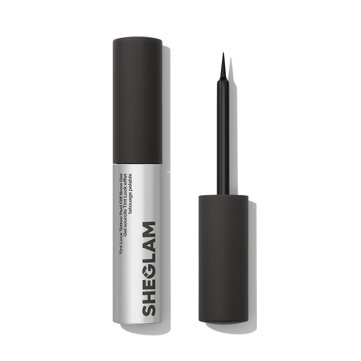 SHEGLAM front packaging showing product and shade indicating easy brow tinting