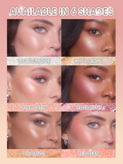 SHEGLAM highlighter in travel pouch illustrating compact convenience