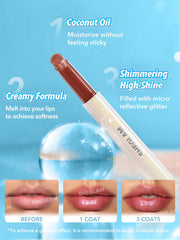 SHEGLAM Violet Fizz cap off beside coin for portable size and travel ease
