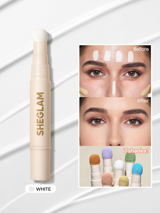 SHEGLAM applicator wand delivering precise product for targeted correction