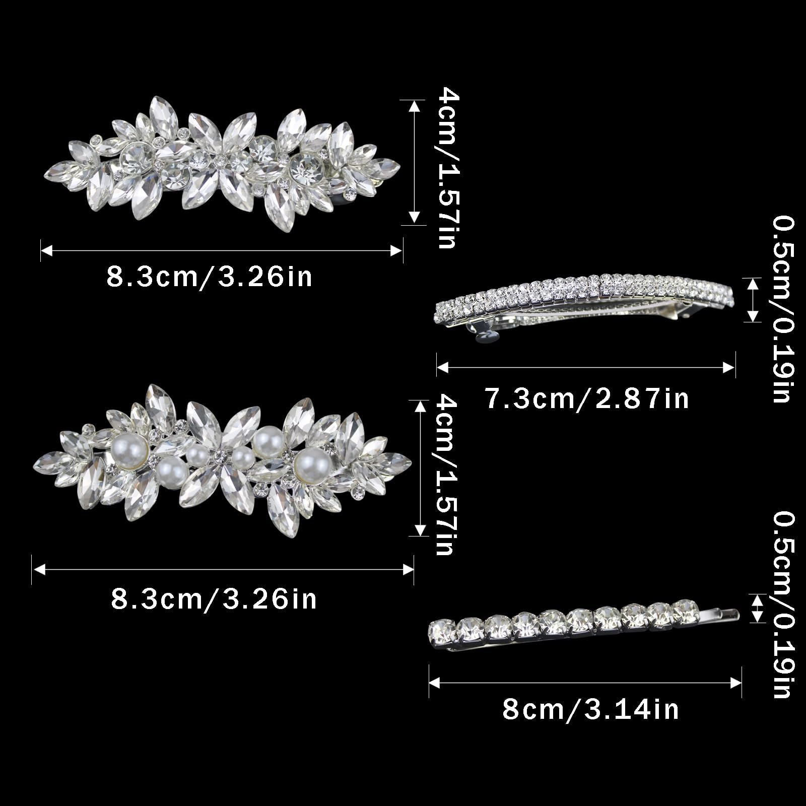 SHEHARUHI close-up of rhinestone flower detail highlighting sparkle and polished finish