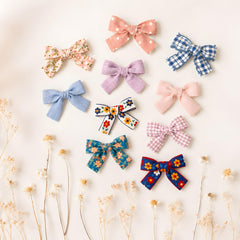 Shelbybox grosgrain ribbon close-up revealing soft texture that prevents hair tugging