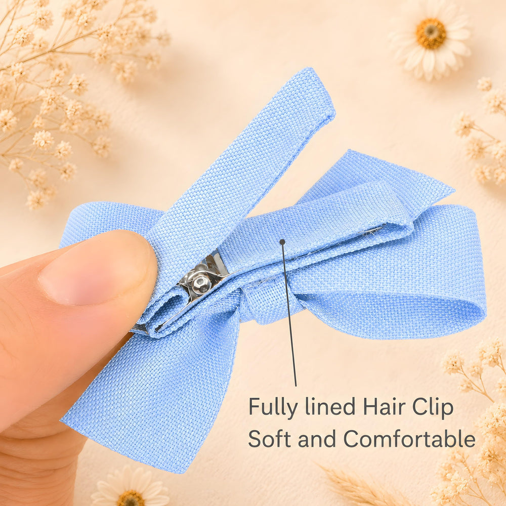 Shelbybox bow completing a toddler outfit for photo-ready styling