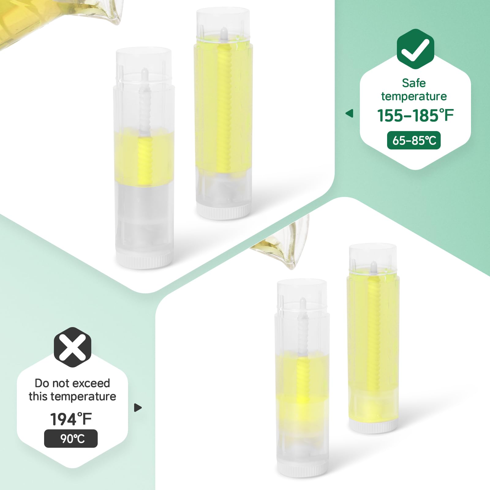 Sherules flat side label surface ideal for branding and clear identification