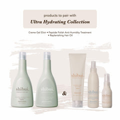 SHIBUI lifestyle shot on curly hair showcasing improved definition and reduced frizz
