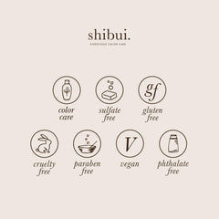 SHIBUI saké and bamboo extract texture emphasizing strengthening benefit