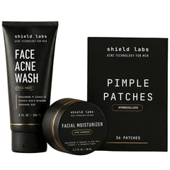 Shield kit front packaging showing complete two-month set and benefits