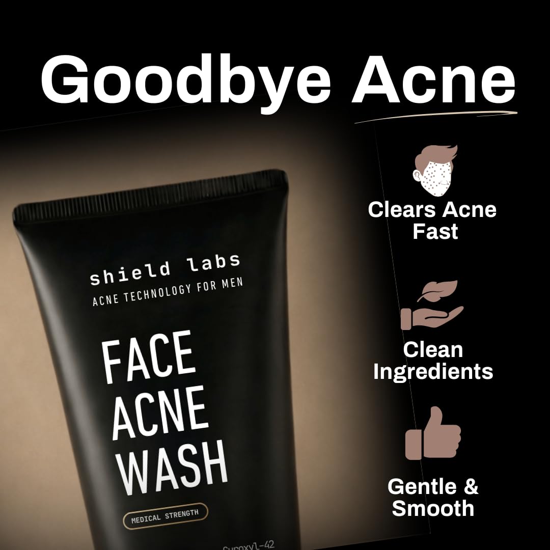 Shield label close-up highlighting niacinamide hyaluronic ceramides
