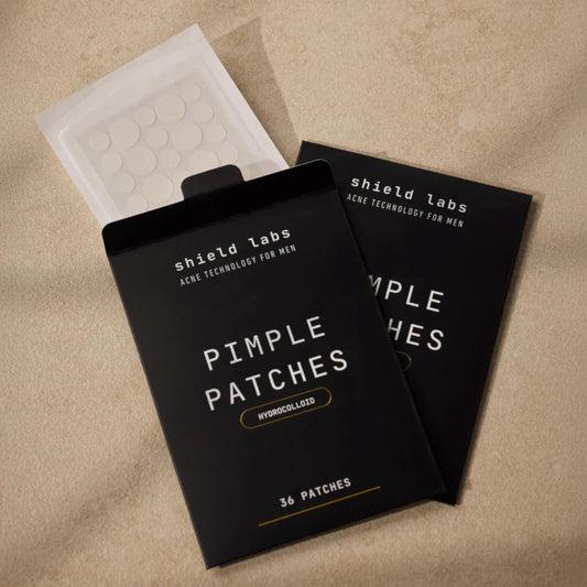 Shield close-up texture of hydrocolloid patch highlighting thin absorption