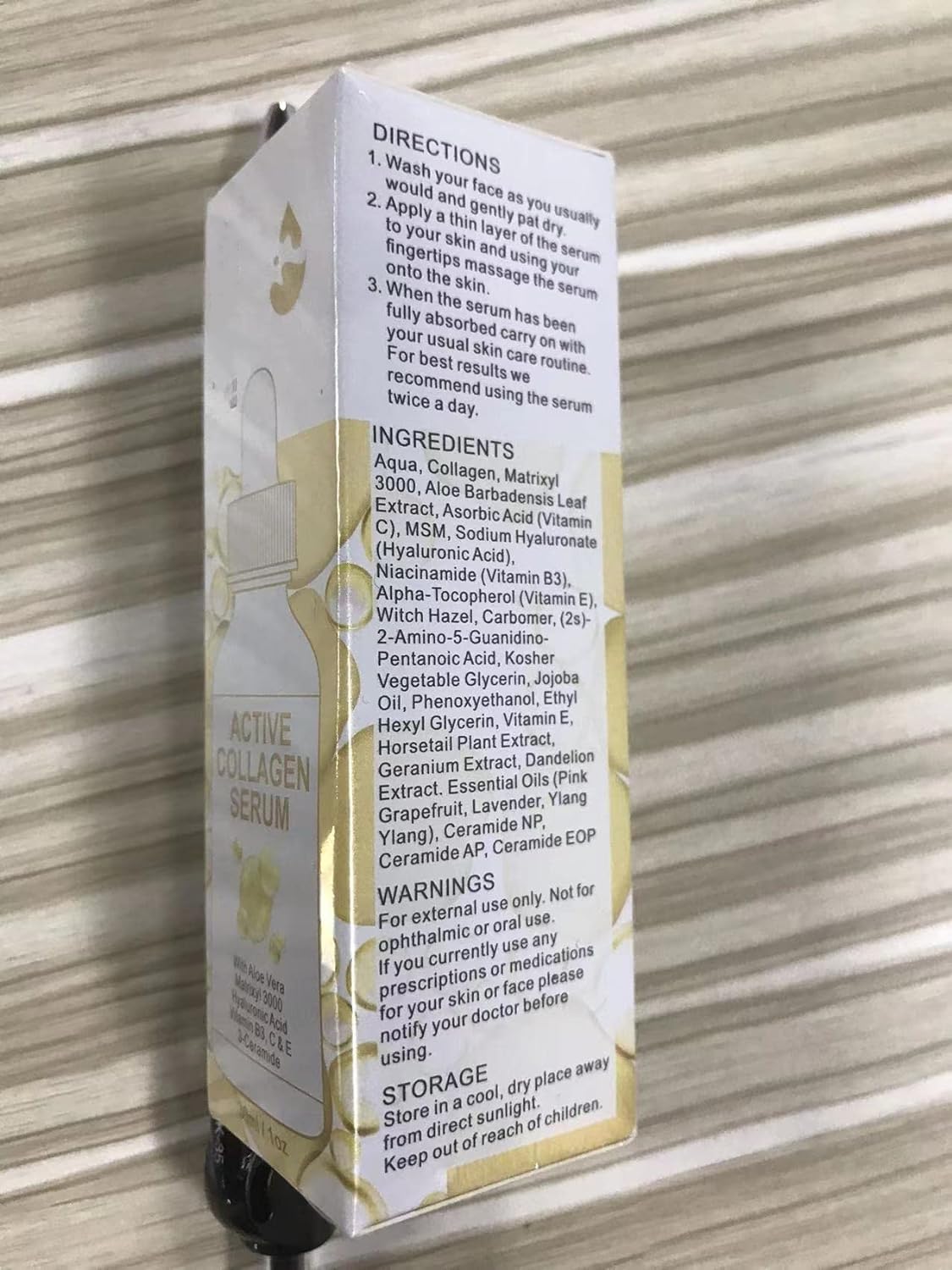 SHIFAKOU dropper dispensing serum texture for quick absorption benefit