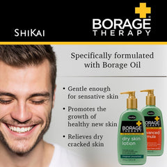 ShiKai bottle beside a hand to show 16oz scale for longer-lasting supply