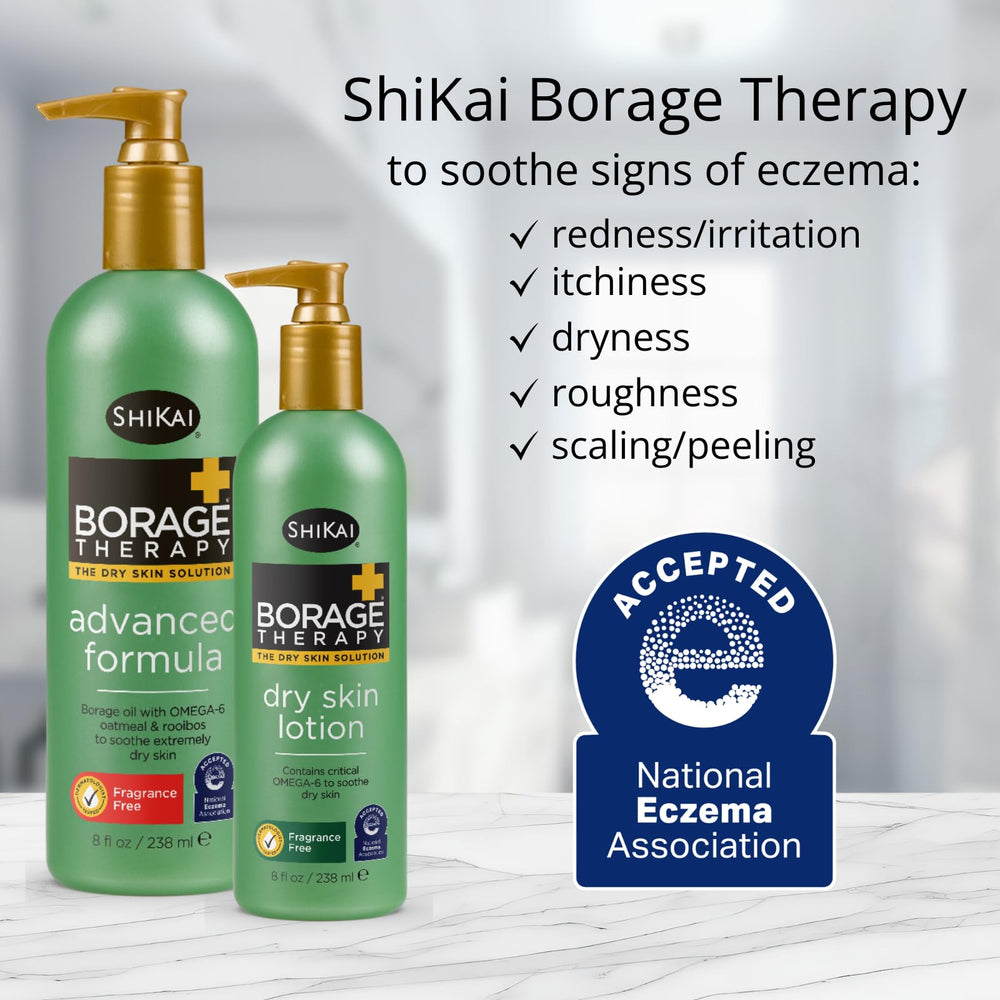 ShiKai lotion texture on fingertip highlighting quick absorption benefit
