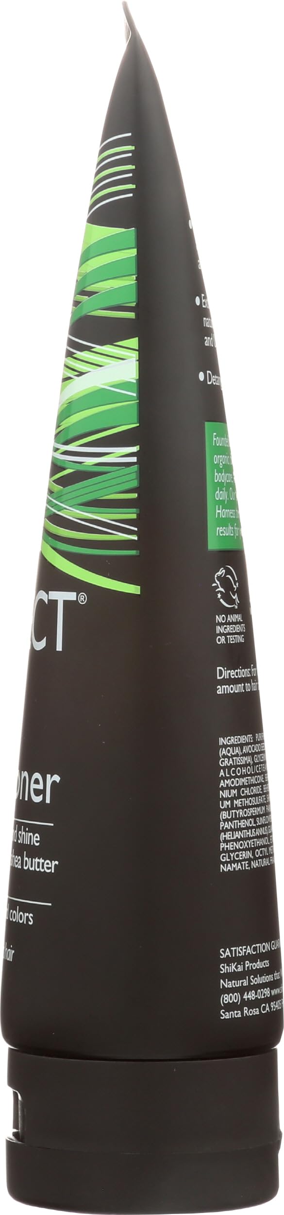 ShiKai conditioner lather and rinsed hair result, improves shine and manageability