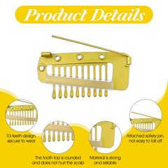 shimmeroo visible safety pin integrated with clip highlighting added anchoring stability