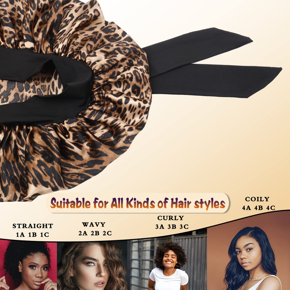 SHINEONME worn by model with curly hair reducing frizz overnight