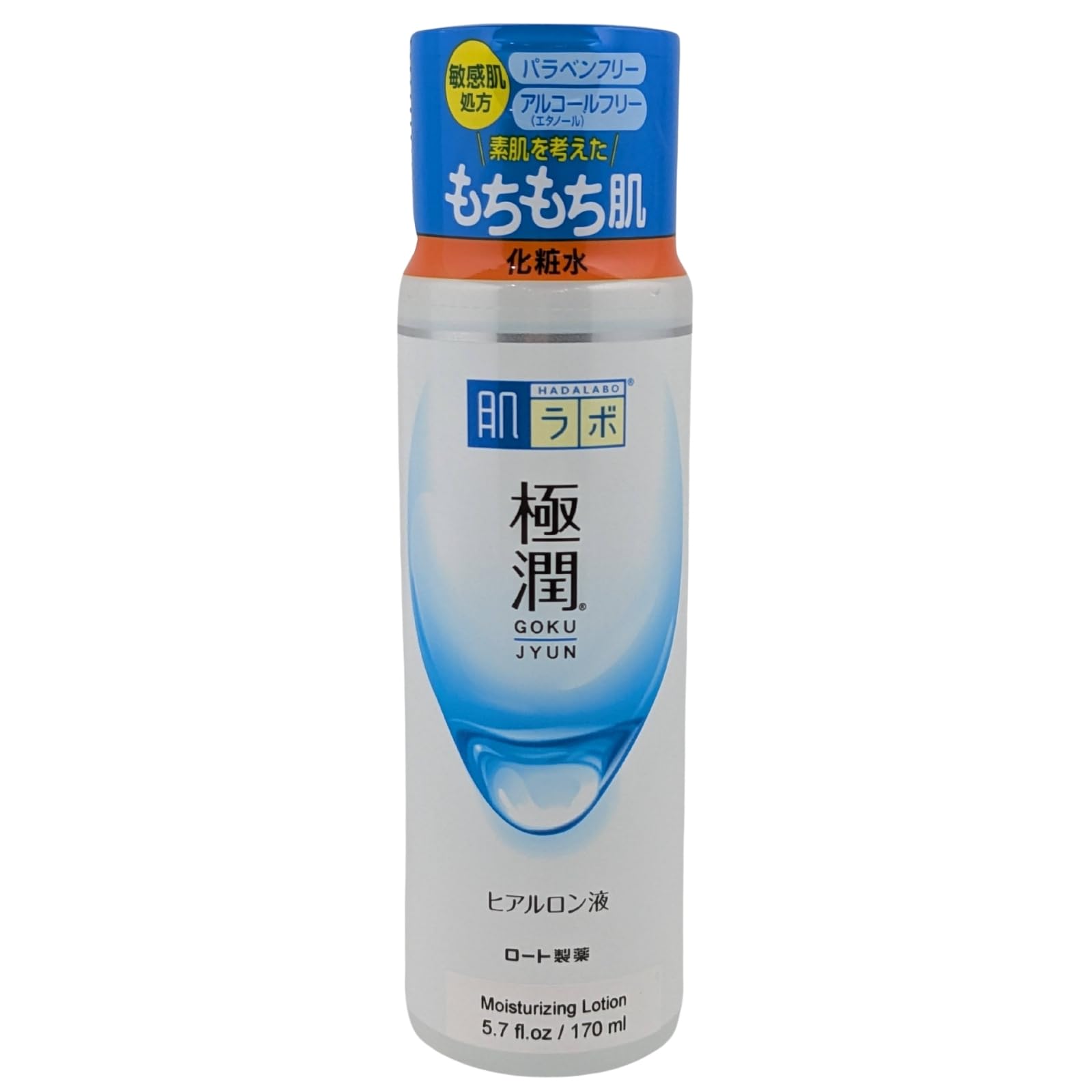 SHINTECH Hada Labo Rohto front bottle showing clean packaging and size