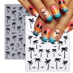 SHIQIXIANNV holographic gradient reflecting light for shimmering summer nails