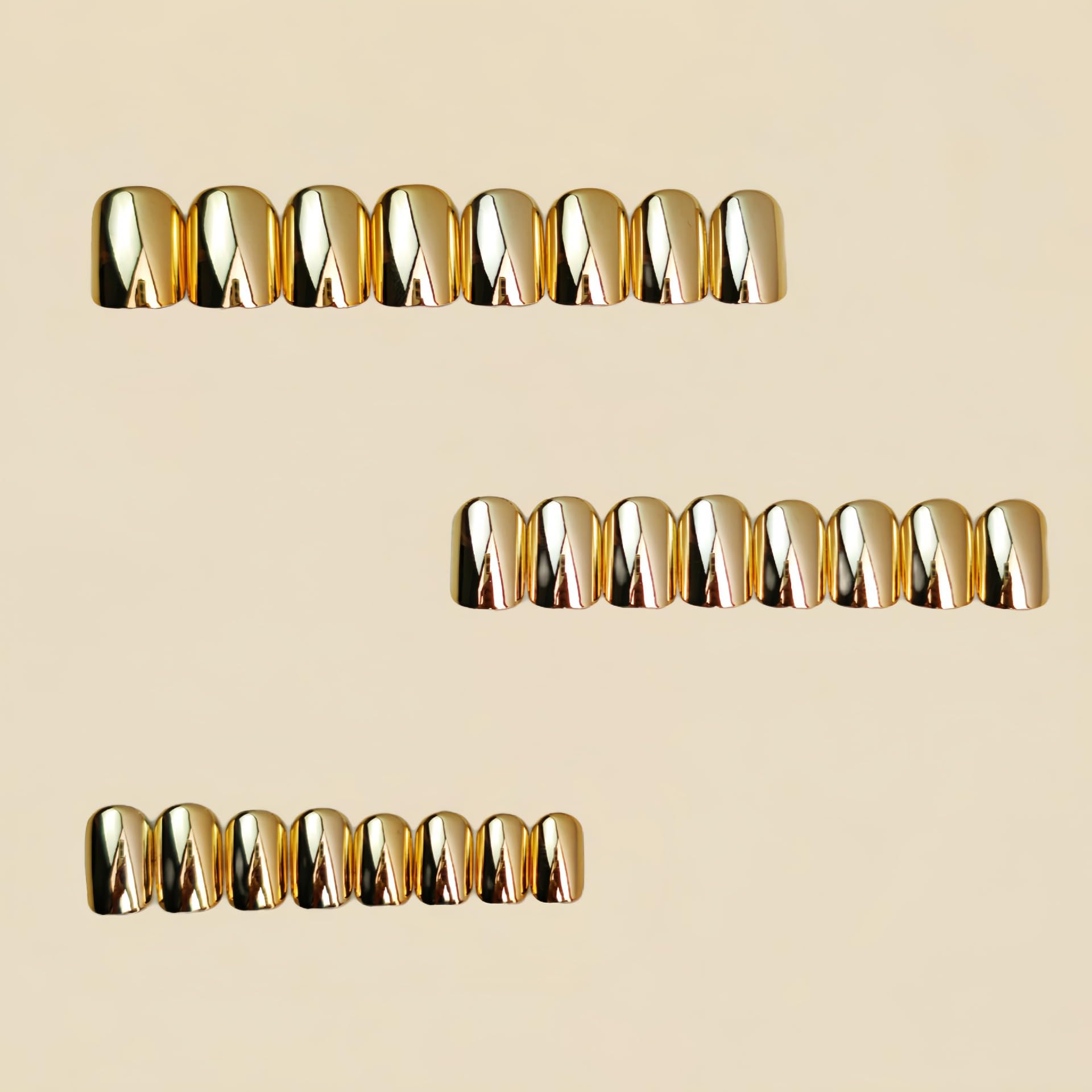 SHIQIXIANNV nails on hand showing scale and natural length suitability
