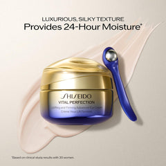 Shiseido 15 mL size next to a coin for scale, helps visualize exact product amount