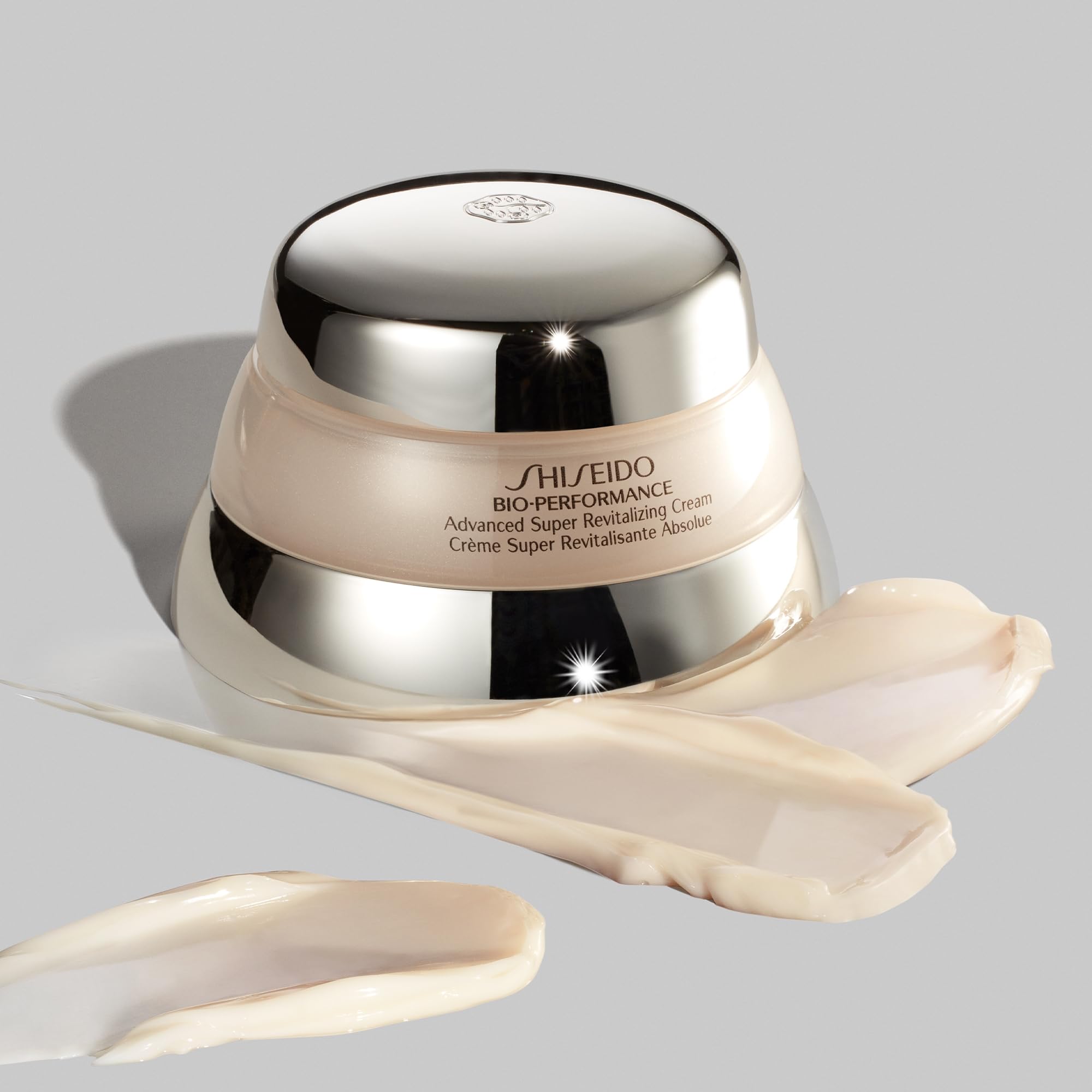 Shiseido lifestyle bathroom scene conveying ritual use and daily resilience