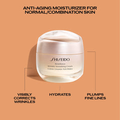 Shiseido Benefiance 50ml size comparison showing travel-friendly volume