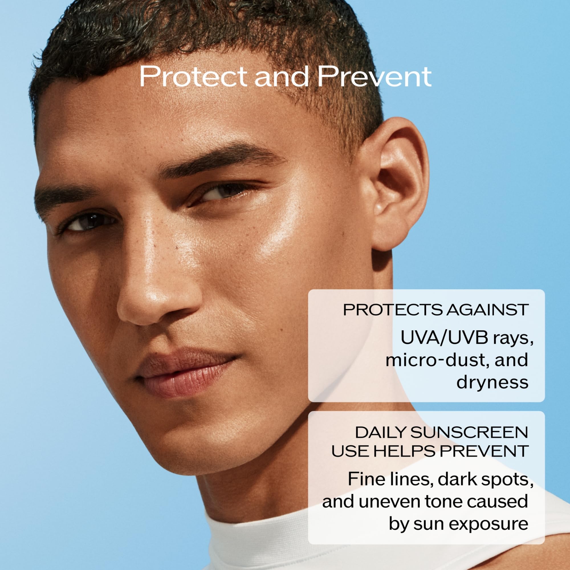 Shiseido clear stick open cap revealing smooth application tip for effortless reapplication