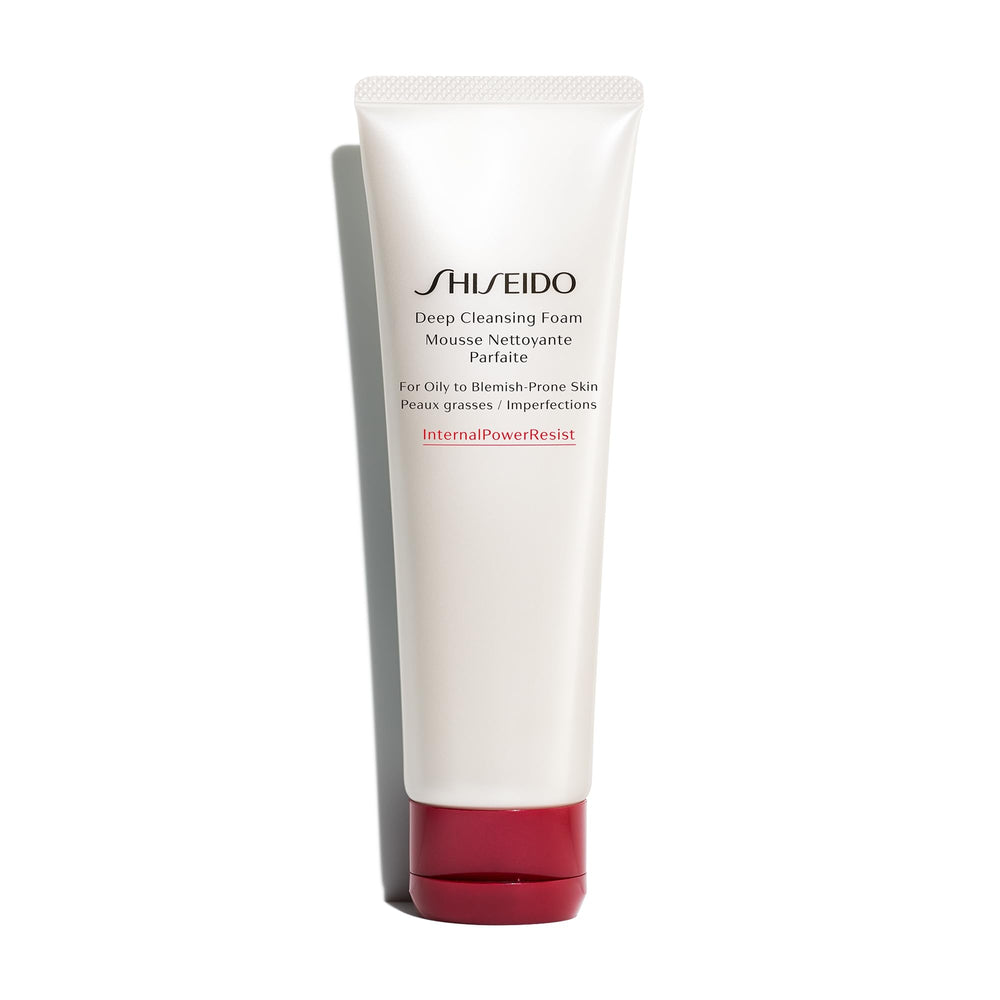 Shiseido front packaging showing tube and label for clear product identification and trust