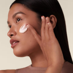 Shiseido ingredients panel emphasizing Super Bio-Hyaluronic Acid benefits