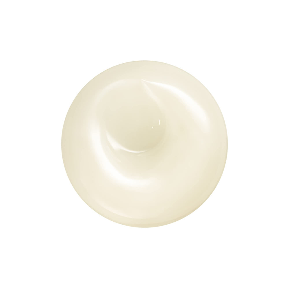 Shiseido Men cream applied on a man's face demonstrating hydration and smoother look