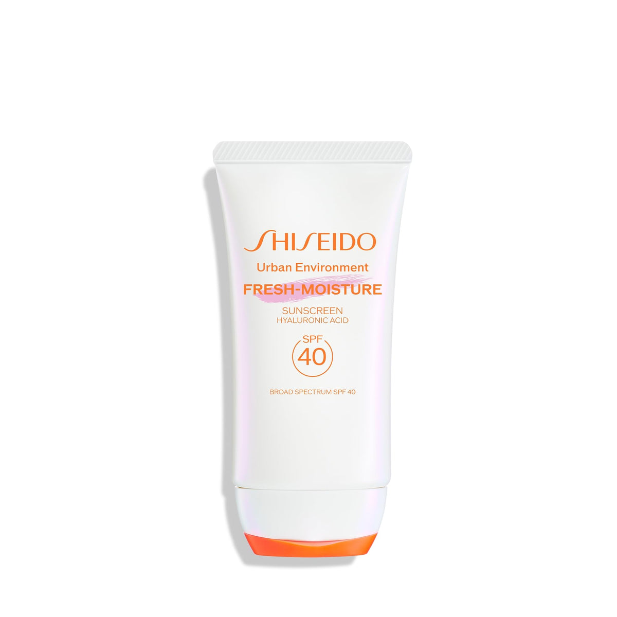Shiseido sunscreen front packaging showing SPF and product name for protection