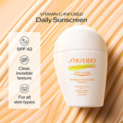 Shiseido applied on skin demonstrating invisible, no‑shine finish