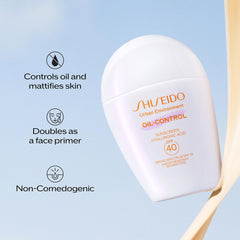 Shiseido used as a face primer under foundation for smoother application