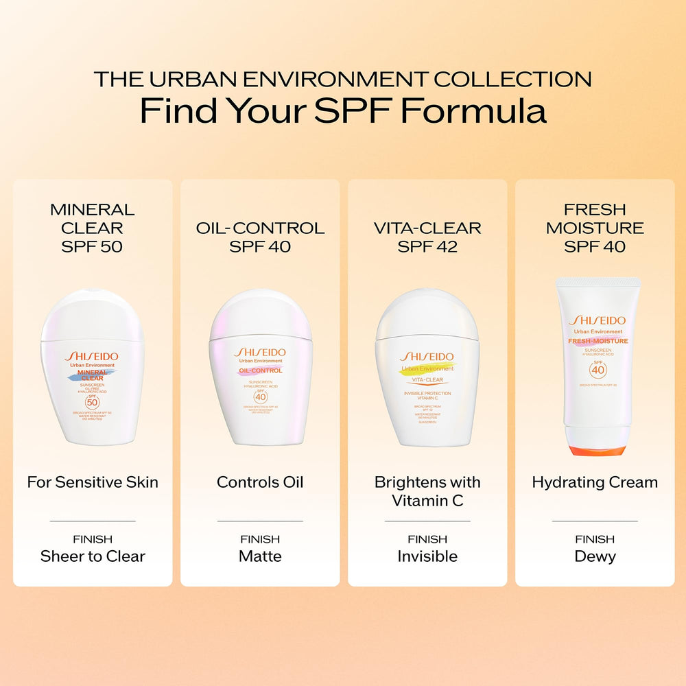 Shiseido sunscreen inside a travel bag ready for daily protection