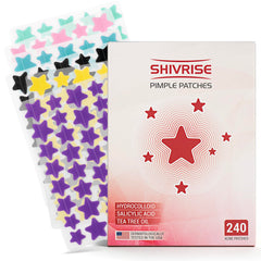 SHIVRISE hand holding patch showing scale and easy-apply benefit