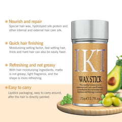 Shiyalan wax texture close-up highlighting non-greasy smooth finish benefit