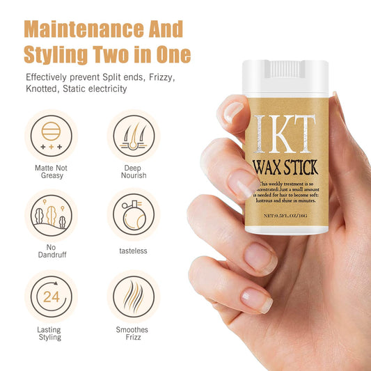 Shiyalan twist-up stick extended revealing the solid pomade for easy application