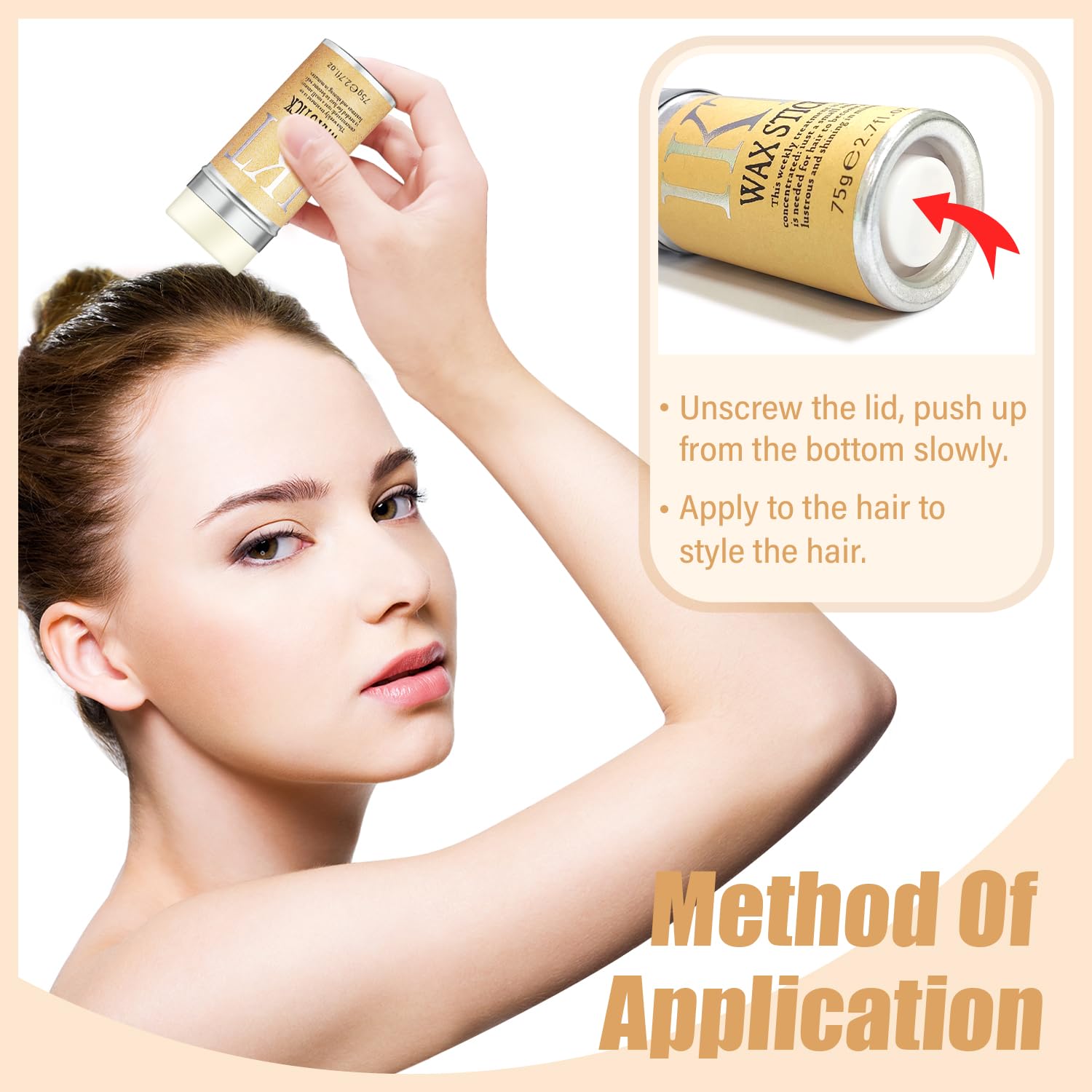 Shiyalan before and after edge control showing tame flyaways and improved hairline definition