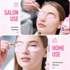 Shmian brush with foam close-up illustrating gentle precision and buildup removal