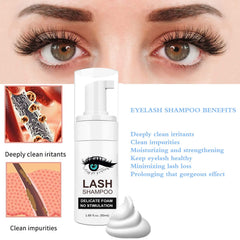 Shmian disposable eyelash brushes fanned out for hygienic single-use benefit