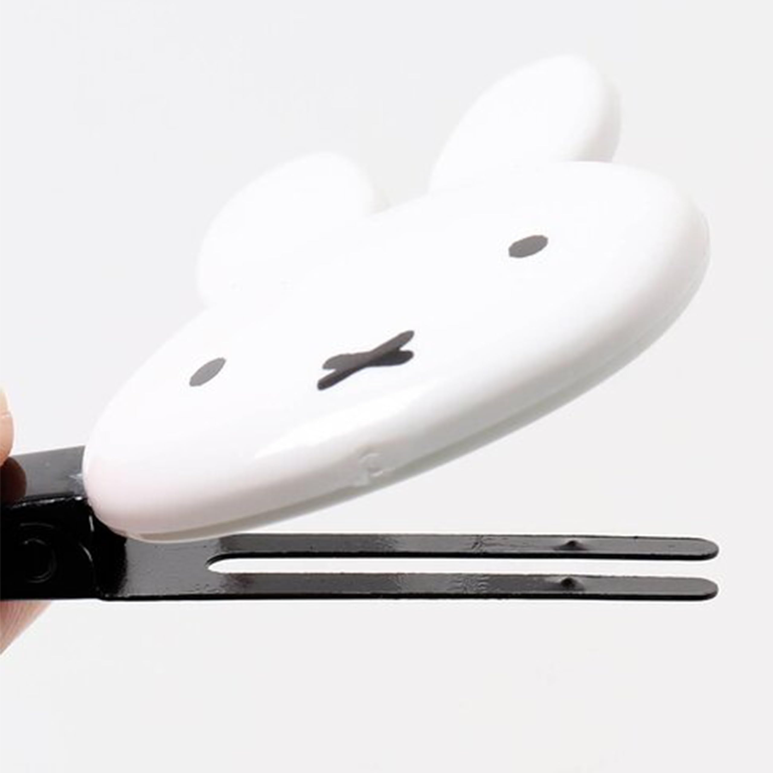 SHOBIDO Miffy clip die-cut detail showing iconic silhouette and playful accent