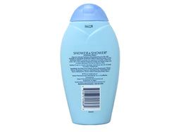 Shower To Shower can on bathroom shelf illustrating daily routine convenience